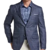 Joseph Abboud Modern Fit Sport Coat, Blue Plaid