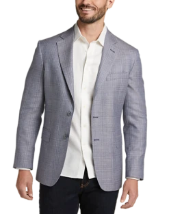 Joseph Abboud Modern Fit Sport Coat, Lavender Plaid