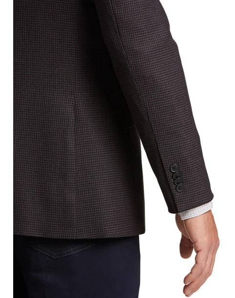 Awearness Kenneth Cole Modern Fit Sport Coat, Black Check - Image 2