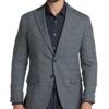 Awearness Kenneth Cole Modern Fit Sport Coat, Gray Plaid