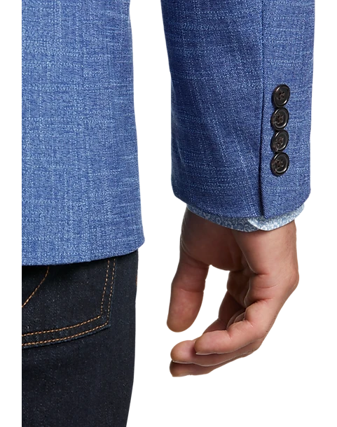 Lauren By Ralph Lauren Classic Fit Sport Coat, Light Blue - Image 2