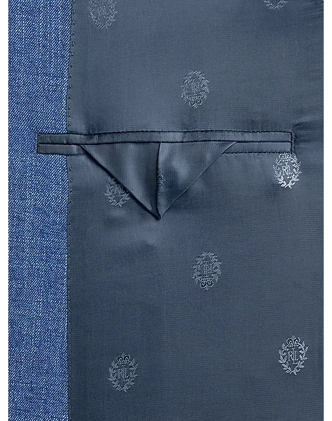 Lauren By Ralph Lauren Classic Fit Sport Coat, Light Blue - Image 3