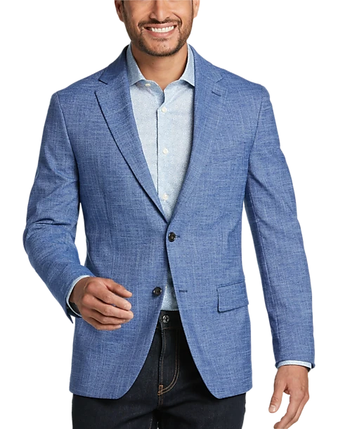 Lauren By Ralph Lauren Classic Fit Sport Coat, Light Blue