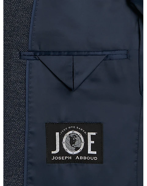 JOE Joseph Abboud Slim Fit Knit Sport Coat, Navy Tic - Image 3