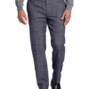 Michael Strahan Dress Pant, Navy Plaid
