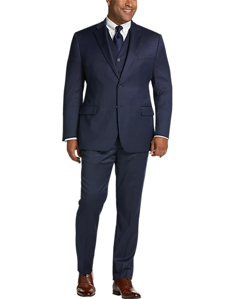 Awearness Kenneth Cole Modern Fit Suit, Blue