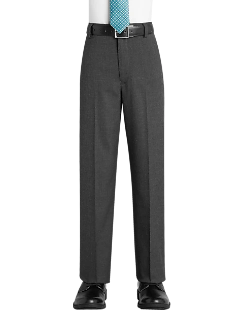 Joseph Abboud Boys Suit Separates Pants, Charcoal