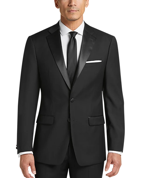 Calvin Klein Extreme Slim Fit Tuxedo Separates Jacket, Black