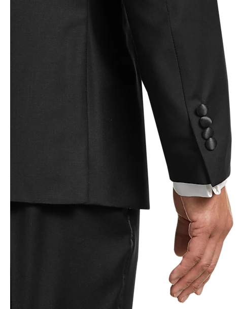 Calvin Klein X-Fit Slim Fit Formal Tuxedo Separates, Black - Image 2