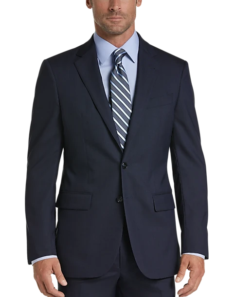 Joseph Abboud Tic Modern Fit Suit Separates, Blue