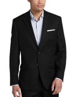 Michael Strahan Classic Fit Suit Separates Coat, Postman Blue