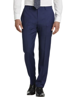Calvin Klein X-Fit Slim Fit Suit Separates Pants, Blue