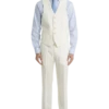 Lauren By Ralph Lauren Classic Fit Suit Separates Vest, Cream