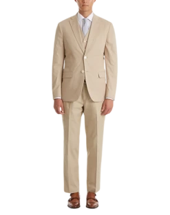 Lauren By Ralph Lauren Classic Fit Suit Separates Pants, Tan