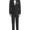 Lauren By Ralph Lauren Classic Fit Suit Separates Tuxedo Coat, Black