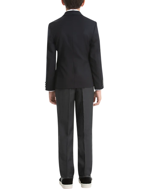 Lauren By Ralph Lauren Boys (Size 8-20) Coat, Blue Sharkskin - Image 2