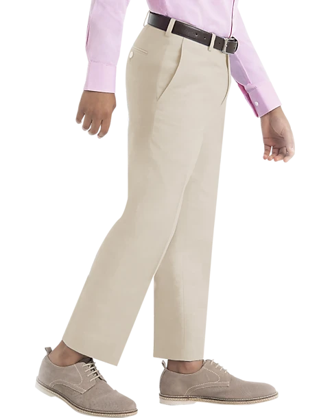 Lauren By Ralph Lauren Boys (Sizes 4-7) Suit Separates Pants, Tan - Image 2