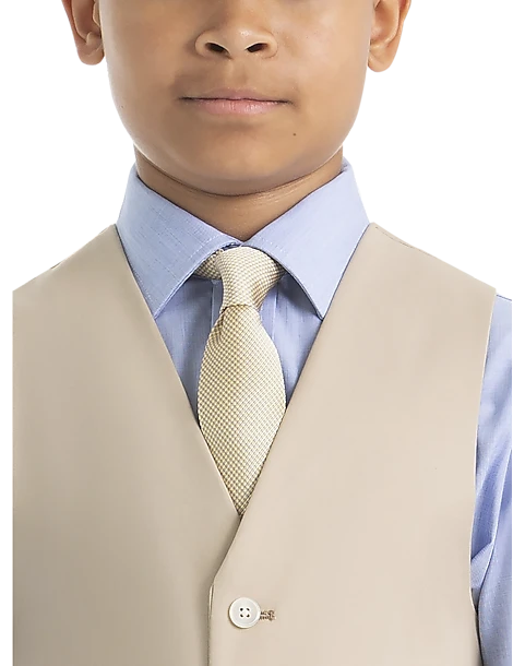Lauren By Ralph Lauren Boys (Sizes 8-20) Suit Separates Vest, Tan - Image 2