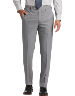 Egara Skinny Fit Suit Separates Pants, Light Gray