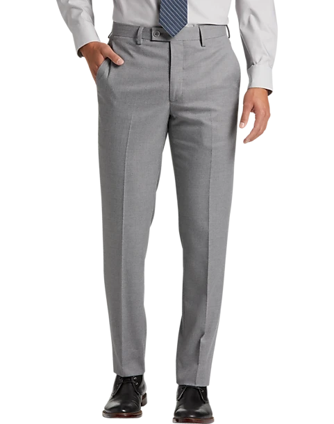 Egara Skinny Fit Suit Separates Pants, Light Gray
