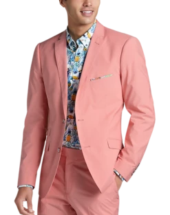 Paisley & Gray Slim Fit Suit Separates Jacket, Peach