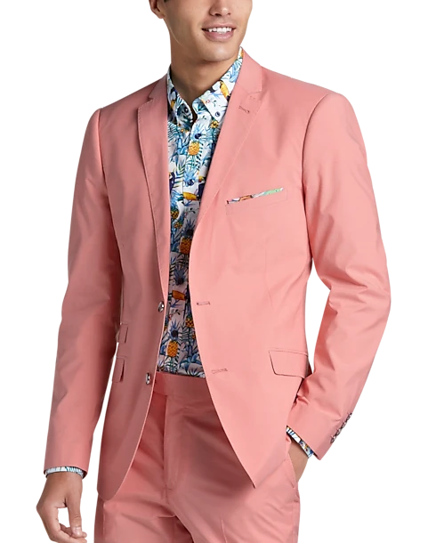 Paisley & Gray Slim Fit Suit Separates Jacket, Peach