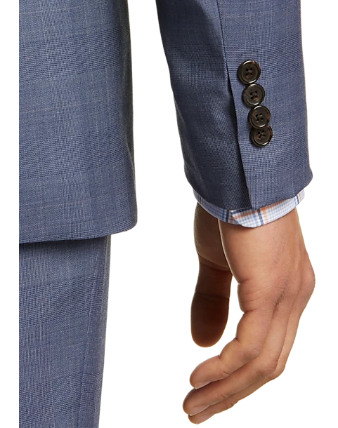 Lauren By Ralph Lauren Classic Fit Suit, Blue Plaid - Image 2