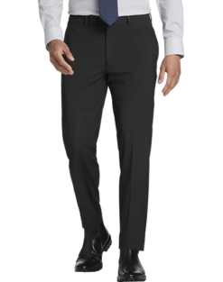 Calvin Klein X-Fit Slim Fit Suit Separates Pants, Charcoal Gray