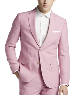 JOE Joseph Abboud Linen Slim Fit Suit Separates Jacket, Navy Blue