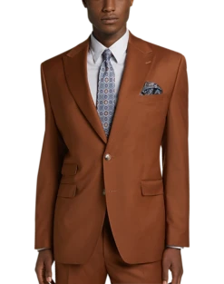 Tayion Classic Fit Suit Separates Coat, Rust
