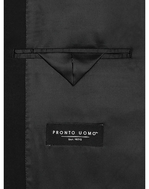 Pronto Uomo Modern Fit Suit Separates Coat, Charcoal - Image 3