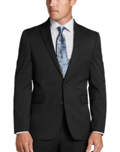 Wilke-Rodriguez Slim Fit Suit Separates, Black Grid