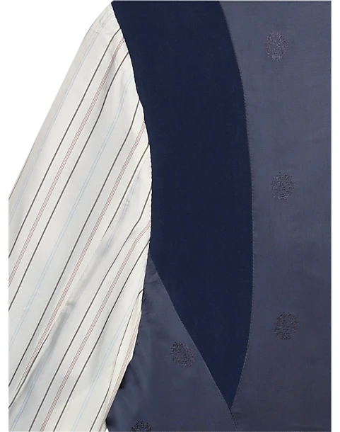 Lauren By Ralph Lauren Classic Fit Suit, Blue Tic - Image 5