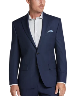 Lauren By Ralph Lauren Classic Fit Suit, Blue Windowpane Plaid