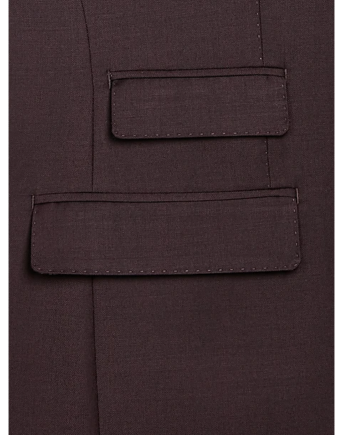 Tayion Classic Fit Suit Separates Coat, Wine Plum - Image 4