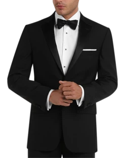 Pronto Uomo Modern Fit Suit Separates Tuxedo, Black