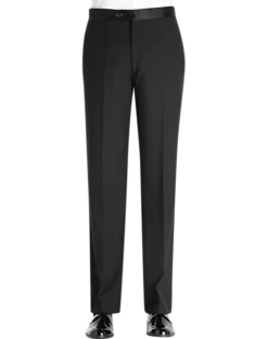 Pronto Uomo Platinum Modern Fit Suit Separates Tuxedo Pants, Black
