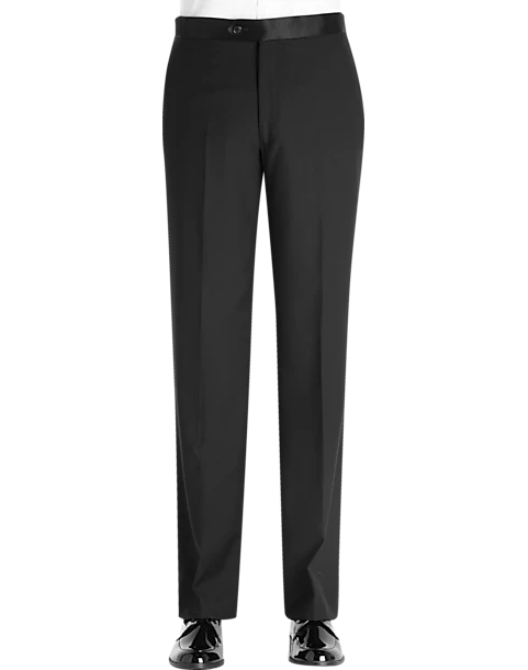 Pronto Uomo Platinum Modern Fit Suit Separates Tuxedo Pants, Black