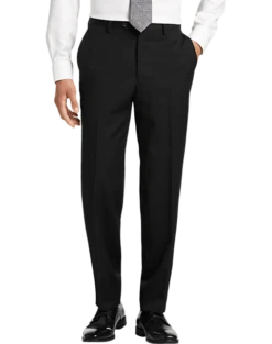 Pronto Uomo Platinum Modern Fit Suit Separates Pants, Black