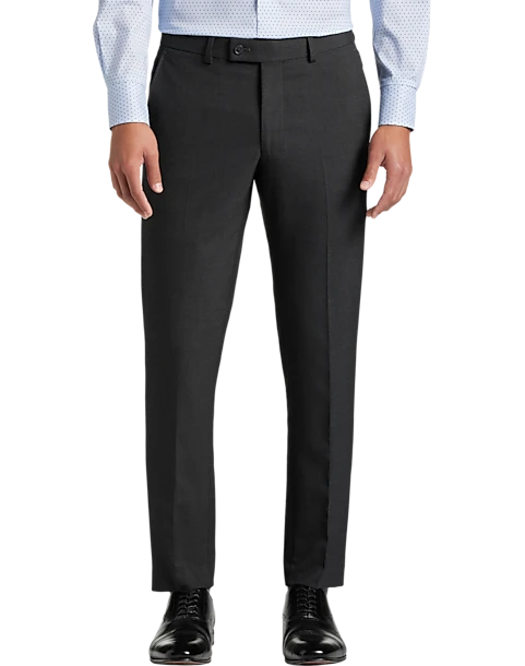 Egara Skinny Fit Suit Separates Pants, Charcoal Gray