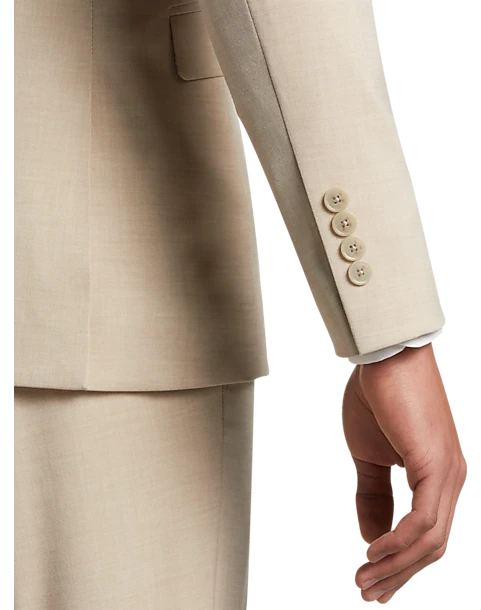 Egara Skinny Fit Notch Lapel Suit Separates Coat, Rose - Image 2