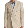 Paisley & Gray Slim Fit Suit Separates Coat, Natural & Blue Stripe