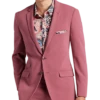 Paisley & Gray Slim Fit Suit Separates Coat, Dark Pink