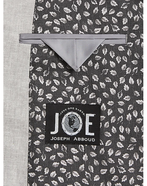 JOE Joseph Abboud Slim Fit Suit Separates, Tan Chambray - Image 3
