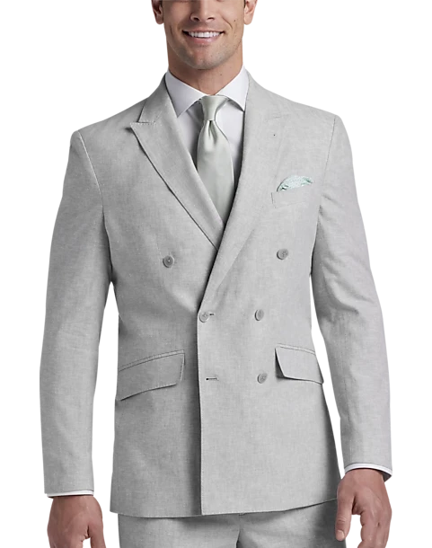 JOE Joseph Abboud Slim Fit Suit Separates, Tan Chambray