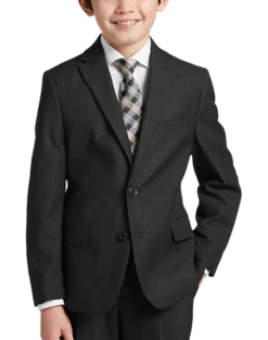 Michael Strahan Boys Suit Separates, Black