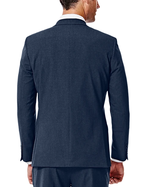 Haggar 4-Way Stretch Slim Fit Suit Separates Coat, Black - Image 2