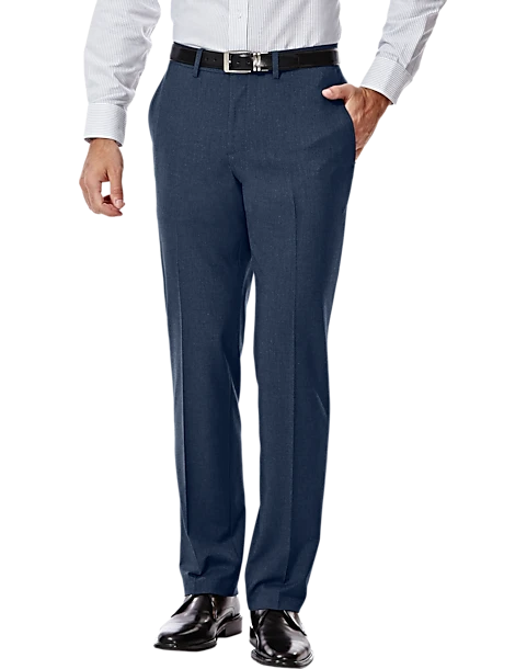 Haggar 4-Way Stretch Slim Fit Suit Separates Pants, Black