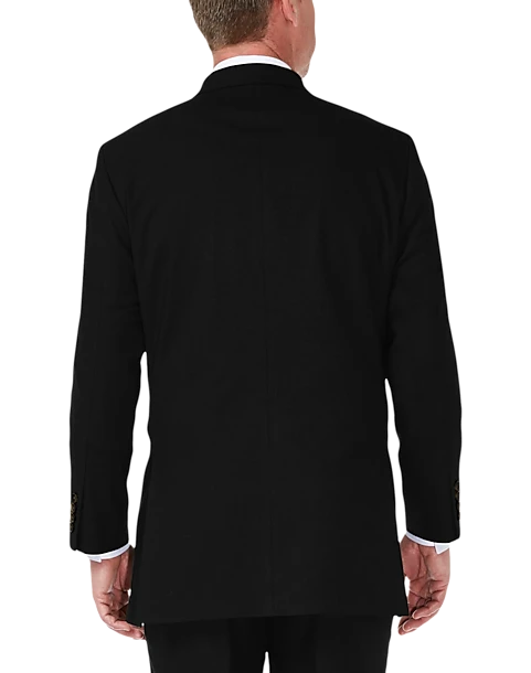 Haggar Premium Comfort 4-Way Stretch Slim Fit Suit Separates, Black - Image 2