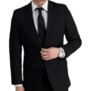 Haggar Premium Comfort 4-Way Stretch Slim Fit Suit Separates, Black